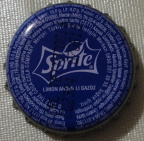 Sprite limon aromalı gazoz kapağı