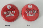 Kızılay Gazoz kapağı detayı
