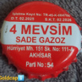 dört mevsim sade gazoz - akhisar