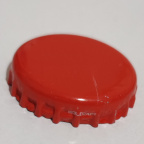 Kırmızı, tahminen bir bira markasına ait kapak